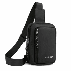Vohoney Schultertasche Brusttasche Herrentaschen Chest Bag Schultertasche mit Wasserflasche Outdoor Sling Crossbody Bag Schulter Rucksack Wasserresistent Tragetasche Umhängetasche Messengertasche