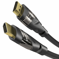 KabelDirekt – 4K HDMI Kabel – 10m (kompatibel mit HDMI 2.0a/b 2.0, 1.4a, 4K Ultra HD, 3D, Full HD, 1080p, HDR, ARC, Highspeed mit Ethernet, PS4, Xbox, HDTV) – PRO Series