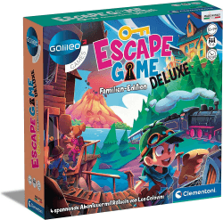 Clementoni Escape Game, Spiel für Kinder ab 8 Jahre, Deluxe Version, 30 x 30 x 7.7