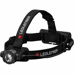 Ledlenser H7R Core Stirnlampe LED, 1000 Lumen, aufladbar mit Lithium Akku, wasserdicht IP67, fokussierbar, stufenlos dimmbar, Constant Light, Leuchtweite 250m, USB Magnetladekabel, Headlamp Kopflampe
