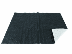 EUFAB 21079 Oilpad-Umweltschutzmatte Indoor ohne Saum Schwarz Abmessung 0, 40 X 0, 50 M
