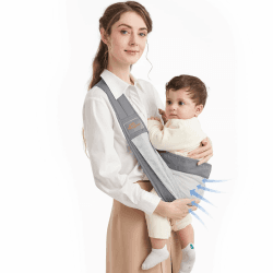 Tragetuch Baby, Mumgaroo Babytrage Neugeborene ab Geburt, On the Go Multifunktionale, für Babys von 0 bis 36 Monaten, Kleinkinder bis 15kg (Netzstil)