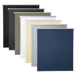 WOLTU Verdunklungsrollo ohne Bohren Blau 70x160cm (BxH), Thermorollo Klemmfix Fensterrollo Seitenzugrollo easyfix Verdunkelung Rollos Sichtschutz und Sonnenchutz, Klemmrollo für Fenster & Tür Blau B70 x H160 cm