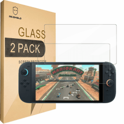 Mr.Shield Schutzfolie Kompatibel mit Nintendo Switch 2 [2 Stück] Schutzglas Schutzglasfolie 9H Härte, HD Klare Displayschutzfolie