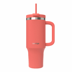 Contigo Streeterville Thermosflasche 1200 ml mit Henkel und Strohhalm | Isolierte Thermo-Trinkflasche aus Edelstahl mit Deckel | Kühlt 29 Stunden | Reisebecher | Thermobecher | BPA-frei
