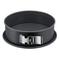 Original Kaiser La Forme Plus Springform 24 cm rund, Flachboden, runde Backform, SafeClick-Verschluss, Emailleboden, beschichtet, schnittfest, auslaufsicher