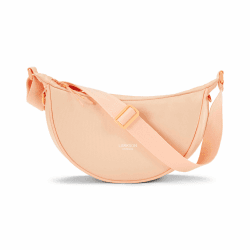 LARKSON Crossbody Bag Damen & Herren Pfirsich - Solveig Small - Umhängetasche im Halbmond Style - Halbrunde Schultertasche - Moon Bag Design - Wasserabweisend Small (3 Liter) Pfirsich