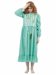 Smiffys 81005 Exorzist Regan Kostüm Damen grün M - UK Size 12-14