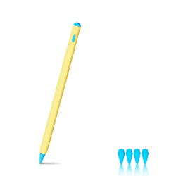 Stylus Stift kompatibel mit iPad Pencil, Stylus für iPad (2018-2024), Stylus kompatibel mit iPad/iPad Pro/iPad Mini/iPad Air, mit guter Neigung, Handabweisung und magnetischer Verbindung. Yellow