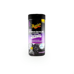 Meguiar's G13600EU Quik Interior Detailer Cleaning Wipes, Reinigungstücher (Dose mit 30 Stück)
