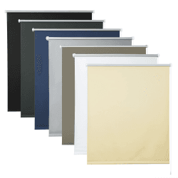 WOLTU Verdunklungsrollo ohne Bohren Beige 70x210cm (BxH), Thermorollo Klemmfix Fensterrollo Seitenzugrollo easyfix Verdunkelung Rollos Sichtschutz und Sonnenchutz, Klemmrollo für Fenster & Tür Beige B70 x H210 cm
