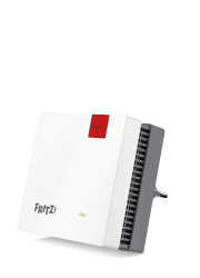 AVM FRITZ!Repeater 1200 AX International, Wi-Fi 6 Mesh Repeater, bis zu 2.400 MBit/s (5 GHz) & bis zu 600 MBit/s (2,4 GHz), WLAN-Access Point, WPS, internationale Version
