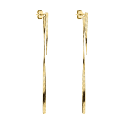 Liebeskind Edelstahl Ohrstecker gold