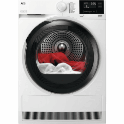 AEG Wärmepumpentrockner 9 kg| Serie 7000 SensiDry schonendes & energiesparendes Trockenverfahren| A+++| Mengenautomatik| Schontrommel| Knitterschutz | TR7T60690