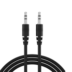 Ziyan 1m Stereo 3,5mm Klinken Kabel Audio Klinke AUX Stecker für PC MP3 Auto Handy
