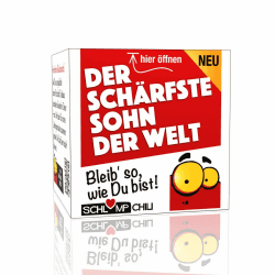 Schlump-Chili⎥Der schärfste Sohn der Welt - Ein witziges Geschenk Set für den Sohn z.B. zum Geburtstag, Weihnachten, Ostern, zur bestandenen Prüfung oder zum Abschluss oder einfach so