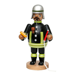 Dekohelden24 Räuchermann als Feuerwehrmann, ca.20 cm, 520341FW