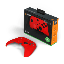 Scuf Instinct austauschbare Frontplatte, Controller-Farb-Designs für Xbox Series X|S und Xbox One - Rot 504-722-001-009-NA