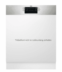AEG FEE6491AZM Integrierter-Geschirrspüler / Serie 6000 mit SatelliteClean / 60cm / AirDry - ideale Trocknungsergebnisse / C / energiesparend / MaxiFlex Besteckschublade / Startzeitvorwahl