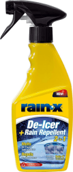 Rain-X Scheiben-Frostschutz - Enteiser und Regenabweiser 2-in-1 – entfernt EIS und Schnee - Wasserabweisende Schutzschicht - einfache Anwendung - 500 ml