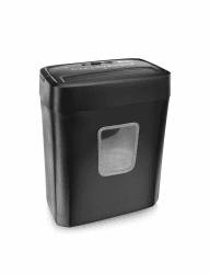 Peach Partikelschnitt Aktenvernichter | 8 Blatt | 16 Liter/200 A4 | 5 x 18 mm Partikelgröße (P-4) | DSGVO konform | PS500-31A