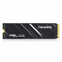 fanxiang NVMe M.2 SSD, 512GB, PCIe 3x4 Gaming Solid State Laufwerk, 3200MB/s Lesen, 1300 MB/s Schreiben, Interne SSD, Festplatte für Datenübertragung S501Q