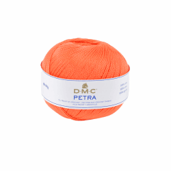 DMC 993A-5-05608 Häkelgarn, 100% Baumwolle, #05608 Orange, 9x9x8 cm, 300