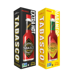TABASCO® Scorpion Sauce + Habanero Sauce (2er Pack: 2 x 60 ml) Die zwei schärfsten Chili-Saucen unter den Tabasco Saucen! 10 Mal so scharf wie das Original Red