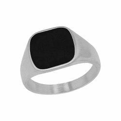 s.Oliver Ring Edelstahl Epoxy Herren Ringe 62/19,5