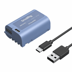 SMALLRIG DMW-BLK22 Camera Battery Akku 2520mAh USB-C Ersatzakku für Panasonic LUMIX GH5 / S5, 2,5H voll aufgeladener Akku für Panasonic LUMIX GH5 II, S5 II, GH7, GH6, S9, S9 II, S5 IIX – 4906