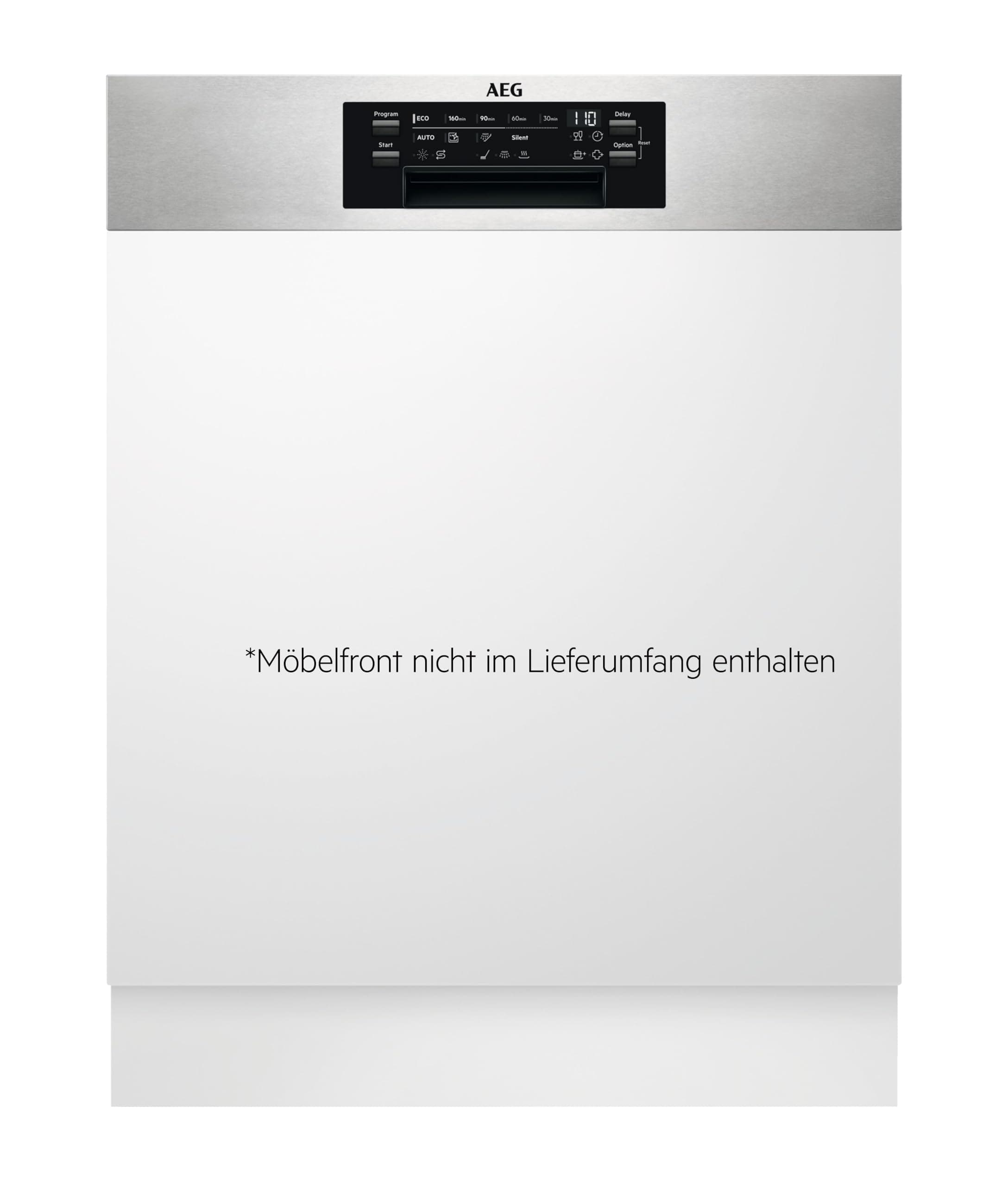 AEG FEE7671APM Integrierter-Geschirrspüler/Serie 7000 mit GlassCare® / 60cm / AirDry - perfekte Trocknungsergebnisse/A/Display/Startzeitvorwahl/Wasserstopp/extra leise