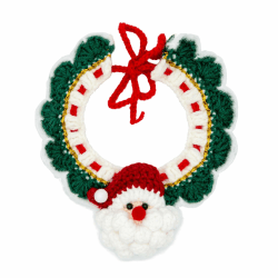 Kybelehoo Katzenhalsband Weihnachten Gestrickt, Katzenschal Weihnachten Gestrickt, Verstellbar, Weich und Niedlich, Katzen Weihnachtskostüm für Weihnachtsdekoration – Weihnachtsmann