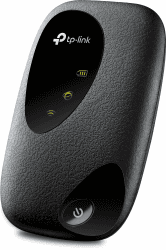 TP-Link M7200 mobiler WLAN Router (4G/LTE bis zu 150Mbit/s Download/ 50Mbit/s Upload, Hotspot, 2000mAh Akku, kompatibel mit allen europäischen SIM Karten)