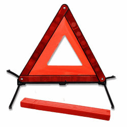 Huamirra Warndreieck Mit, Warndreieck Kfz, Mit Aufbewahrungsbox, Faltbarer, Für Warnschilder, Schneller Aufbau, Leicht und Effektiv Unfall-Pannenhilfe Gadget für Maximale Sicherheit im Straßenverkehr