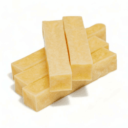 Dilecti Natürliche Käse Kauknochen für Hunde - Sehr Schmackhafte, Harte und Haltbare Natürliche Kauknochen Werden Ihren Hund für Eine Weile Beschäftigen. (Größe M, 5er-Pack)