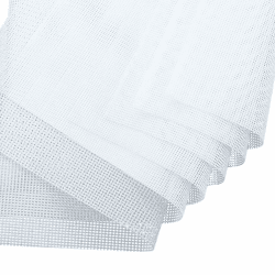 JKDHJK 6 Stück 35,6 X 35,6 Cm Antihaft-silikoneinlagen Dörrfolie Silikonnetz Wiederverwendbar Geeignet Für Die Lebensmitteltrocknung, Tabletteinlagen