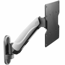 RICOO TV Wandhalterung Schwenkbar Gasdruckfeder für 27-50 Zoll - Monitor Wandhalterung Fernseher S2622 / Fernseher Halterung schwenkbar TV Halterung Schwenkbar bis 20Kg max VESA 200x200 Wandhalterung