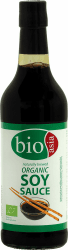BIOASIA Bio Sojasauce, aus ausgewählten, nicht gentechnisch veränderten Sojabohnen, vegan, halal (1 x 500 ml)