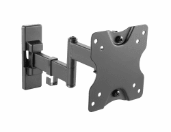 RICOO PC Monitor Wandhalterung Schwenkbar, Monitorhalterung für 13"-27" Zoll, S5011, Neigbar Monitorarm, Bildschirm Halterung Wand mit max. VESA 100x100, bis 20 kg