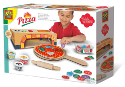 SES Creative 18016 Pizzaofen Spielset, Diverse Farben, Medium