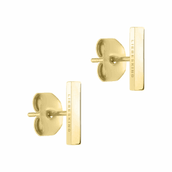 Liebeskind Ohrringe Damen Edelstahl IP Gold