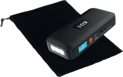 AEG Jumpstarter JS15, Auto Starthilfe, Powerbank für kabelloses Laden, mit integrierter LED-Lampe, mit Li-Ion-Akku, 400A/1500A, schwarz