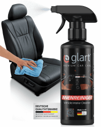 Glart 45IR Innenreiniger Fleckentferner Auto Zubehör für Cockpit, Polster, Leder, Innenraum Reiniger, Armaturenbrett Autopflege, 500 ml, angenehmer Duft, Anwendung mit Mikrofasertuch (sep.)