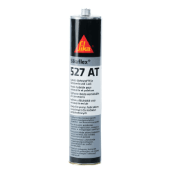SIKA – Dichtstoff – Sikaflex 527 AT Hellgrau – für den Innen- und Außenbereich der Fahrzeugkarosserie – lösemittelfrei – 300 ml