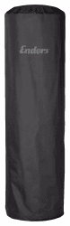 Enders® Vulano/Rondo Wetterschutzhülle 5679 Abdeckung, Haube für Terrassenfeuer, Feuerfest, 60 x 60 x 190 cm, Witterungsbeständig, Outdoor, Schwarz