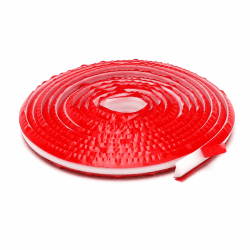 RANJIMA Flexible Zierleiste Selbstklebender Deckenleisten, Deckenleisten Selbstklebend, TPE Dreieck Deckenleisten, Wandleisten Viertelstab für Wand, Decke, Boden, Fliesen, Kanten, 3m, 27mm*20mm