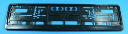 Utsch 195673 Kennzeichenträger 520 mm Schwarz