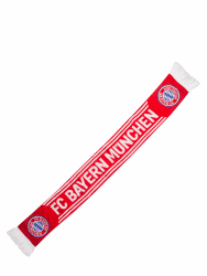 FC Bayern München I Schal I Fanschal I Stadionschal I Home I Kinder I Rot-Weiß Einheitsgröße
