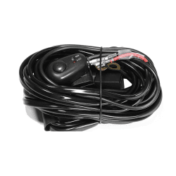 PICAA Universal Kabelbaum LED Lightbar Kabelsatz Relais Adapter für KFZ Scheinwerfer Arbeitsscheinwerfer Tagfahrleuchten Lichtleisten 12V/40A 3 Meters Max. 300W