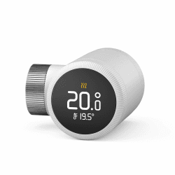 tado Smartes Heizkörperthermostat X, Heizungssteuerung per App und Smart Speaker (Siri, Google Assistant), spart Energie & Kosten, DIY Installation, nicht kompatibel mit tado V3+